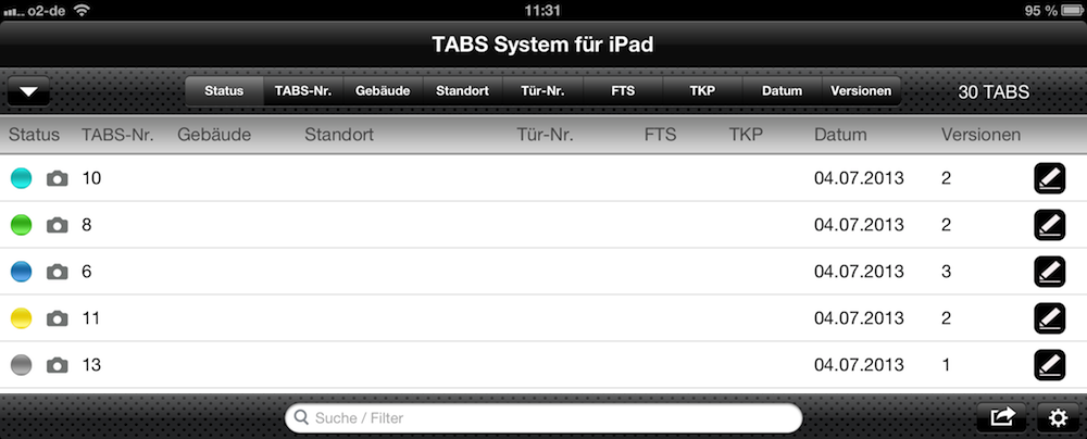 TABS light ist im AppStore